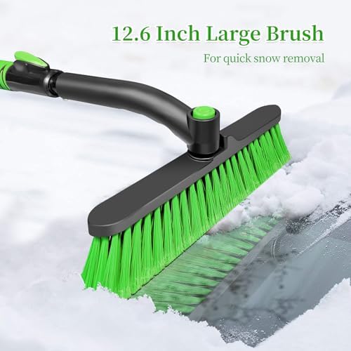 HEEYA 51 Inch Long Scraper Snow Brush - Image 3