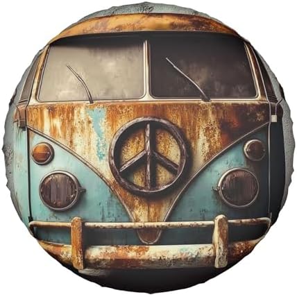 Car Spare Tire Cover Wheel Protectors Weatherproof Sun Protection Covers - Image 2