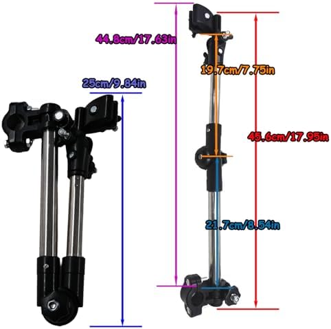 Umbrella Mount Holder, 180° Adjustable Umbrella Holder - Image 2