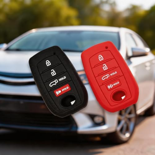 Silicone Key Fob Cover 2 Pack, Key Protector - Image 4