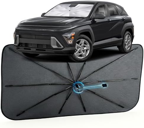 Car Windshield Sun Shade Umbrella by MakeLifeBetter