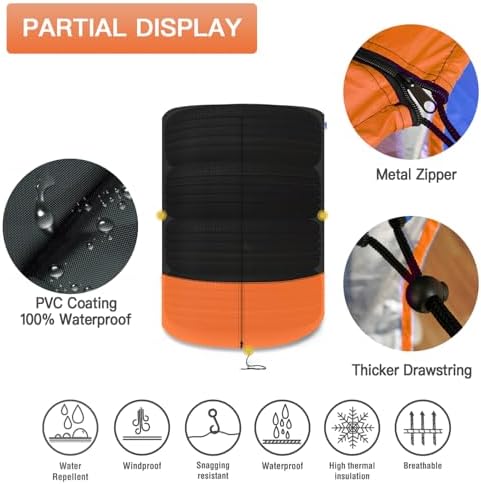 Kayme Tire Cover, Large Tire Storage Bag, Seasonal Spare Tire Storage Cover - Image 5