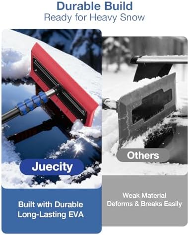 Roof Rakes for Snow Removal, 20FT Telescoping Snow Rake for House Roof - Image 5