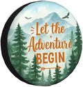 Adventure Spare Tire Cover Weatherproof Wheel Protectors Universal Wheel Covers by Unknown