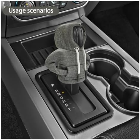 JOYCOURT Car Gear Shift Hoodie Auto Shifter Knob Cover - Image 6