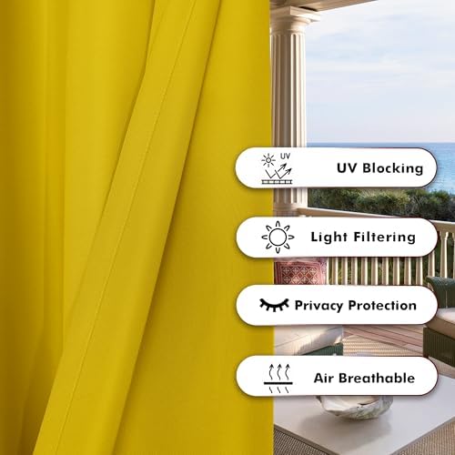 BONZER Waterproof Outdoor Curtains - Image 4