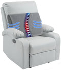 HOMBYS Lumbar Support Pillow for Recliner Chair, Memory Foam Back Support by HOMBYS