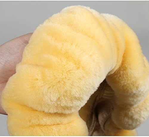 OGLAND Fuzzy Sheepskin Car Steering Wheel Cover - Image 2
