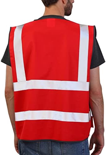 Dib Safety Hi Vis Reflective Safety Vest - Image 2