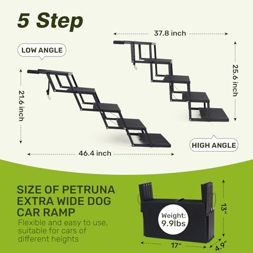 Foldable Dog Steps for Car SUV Truck - Image 2
