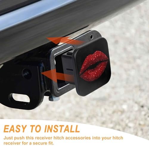 2" Trailer Hitch Cover Rubber Receiver Tube Cap Trailer Hitch Covers - Image 4
