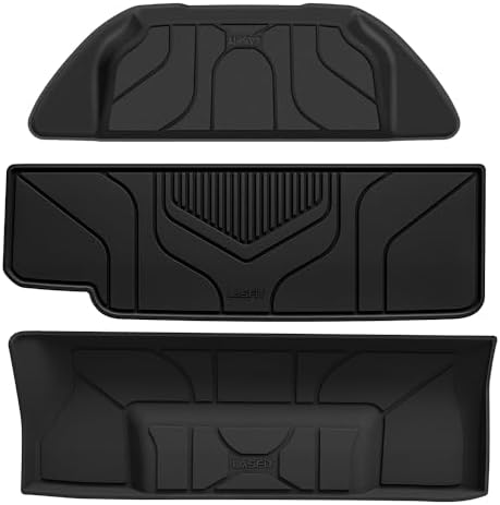 LASFIT Trunk Mats for Tesla Model X & Plaid 6 Seater / 7 Seater 2021-2024 by LASFIT