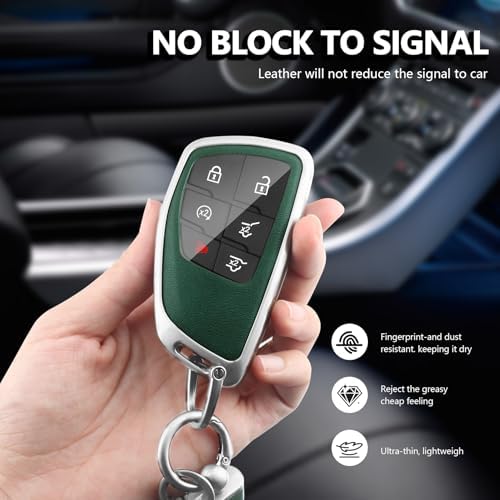 for Chevy Key Fob Cover PU Leather - Image 3