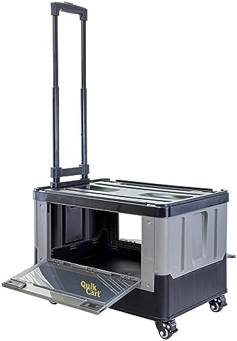 dbest Products Quik Cart Extended Collapsible Rolling Crate by dbestproductsInc
