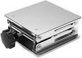 Stainless Steel Scissor Jack, 150x150mm Platform - 10kg Capacity Adjustable Lift by Unknown