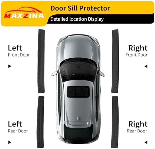 Door Sill Protector for 2023-2025 Lexus RX350 RX350h RX450h RX500h - Image 6