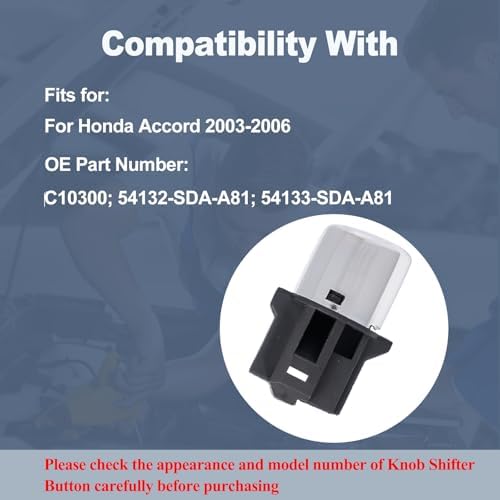 Shift Knob Button Shifter Handle Repair Kit - Image 3