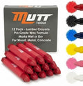 Mutt Tools Red Lumber Crayons 12 Pack by AmericanMuttTools