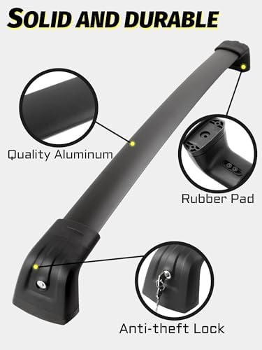 330LB Roof Rack Cross Bars Fit for 2021-2026 Suburban Tahoe Cargo Bars - Image 5