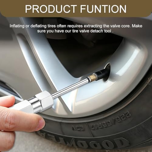 2PCS Magnetic Valve Core Removal Tool, Valve Stem Removal Tool, 4 Inch No - Image 3