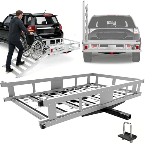 Trailer Hitch Cargo Carrier by Unknown