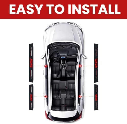 Door Sill Protector for Camaro ss Accessories Car Door Entry Guard Sill - Image 4