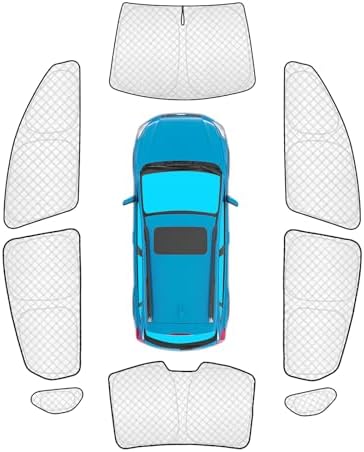 KMF 8pcs Thicken Full Sun Shades by KMF