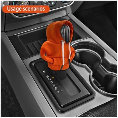 JOYCOURT Car Gear Shift Hoodie Auto Shifter Knob Cover - Image 6