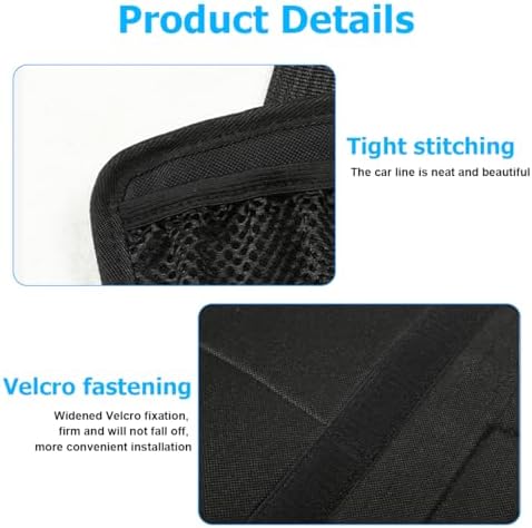 HZEL Car Trunk Organizer, Detachable Vehicle Backseat Storage Bag - Image 4