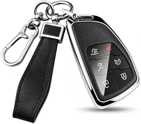 for Chevy Key Fob Cover PU Leather by HEKBRYN