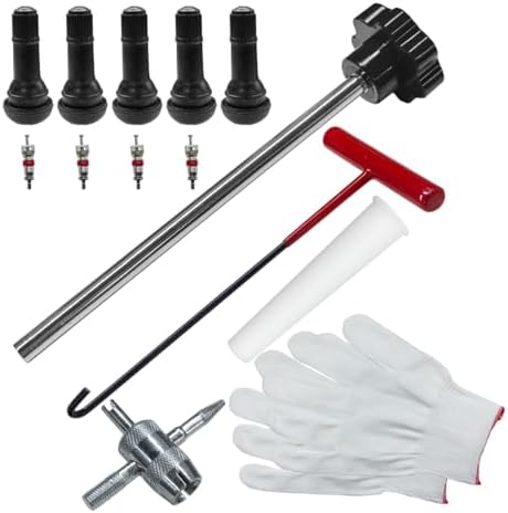 Tire Valve Stem Core Quickly Replacement Tool Kit, Quick Change Stem Removal by Unknown