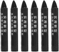 6pcs Black Wax Tire Marking Pens by PLAFOPE