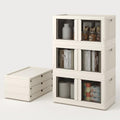 FLEXIMOUNTS 228 QT Stackable Plastic Storage Bins by FLEXIMOUNTS