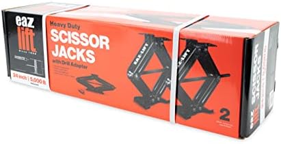 Camco EAZ-Lift 24-inch RV Stabilizing Scissor Jacks, Features a 5, 000 lb Load - Image 5