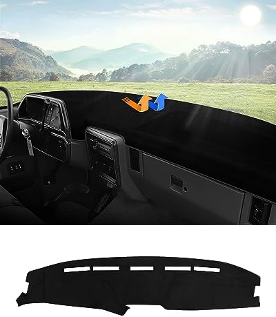 Autorder Dashboard Cover Mat for 1987 1988 1989 1990 1991 Ford F150 F250 F350 by Autorder