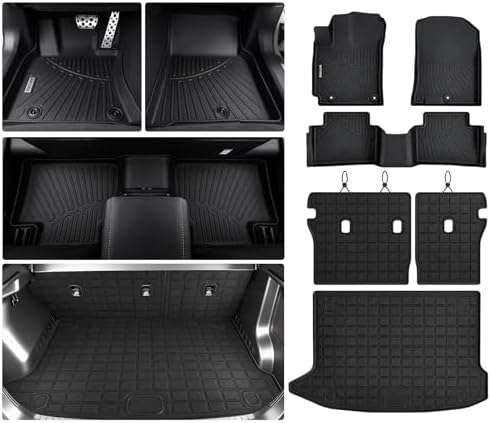 Floor Mats Set for 2018-2023 Hyundai KONA/KONA N（(No Fit EV） by WAYIDSS
