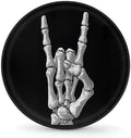 Skull Goth Art Black Spare Tire Cover Waterproof Dust-Proof Spare Wheel Covers by Unknown