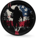 Rv Spare Tire Cover Wheel Bigfoot Funny USA Flag Tire Covers Wheel Protectors by FengQuGou