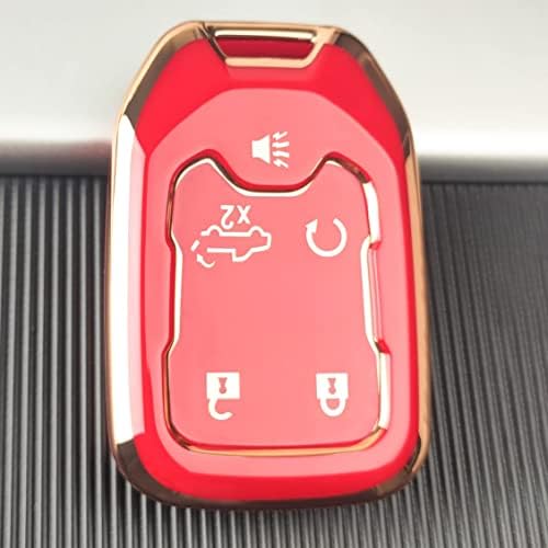 OLLEN 5-Button TPU Key Fob Cover, Fit - Image 3