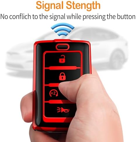 for Jeep Key Fob Cover with Keychain Soft Full Protection Key Shell Compatible - Image 6
