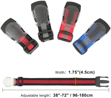 Vigorport Utility Straps Quick Release Nylon Backpack Accessory Bag Strap - Image 4