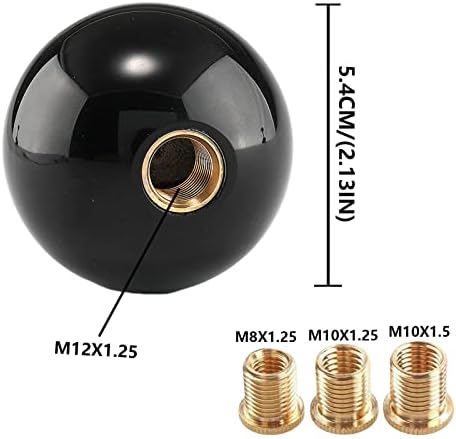 Round Ball Shift Knob Universal Gear Shift Knob 5 6 Speed - Image 2