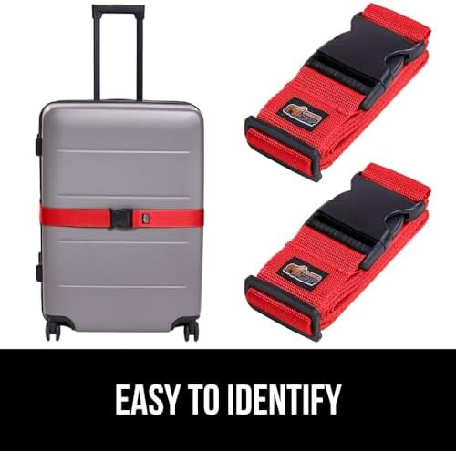 GORILLA GRIP Heavy Duty Luggage Straps - Image 4