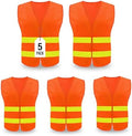 Safety Vest, Reflective High Visibility Construction Vest by KLMN-Safety
