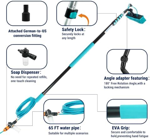 HoldwellS 27FT Solar Panel Cleaning Kit - Image 5