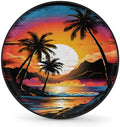 Rv Spare Tire Cover Wheel Sunset Palm Beach Tire Covers Wheel Protectors by FengQuGou