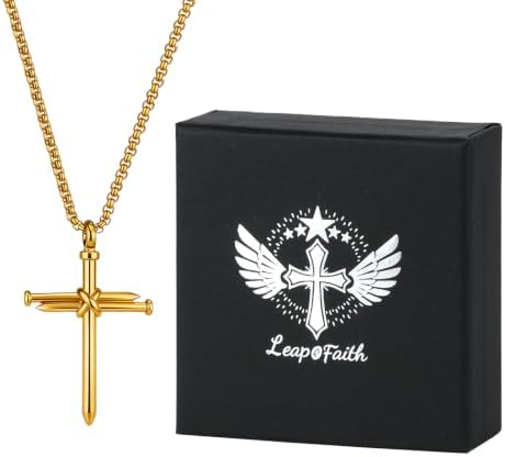 Isaiah 41:7 Nail Cross for Car Rearview Mirror Hanging Accessories Pendant - Image 6