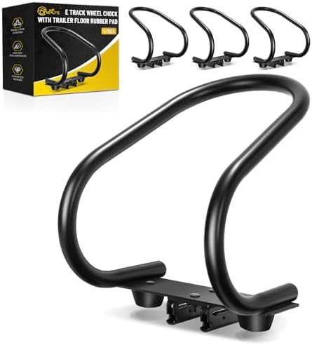 TOBUMO 4-Pcs E Track Wheel Chock by Onesnt