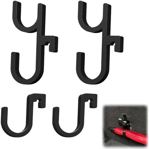 Car Umbrella Holder, 4 Pack No Drill Car Umbrella Hook, Stable Wet Umbrella by Unknown