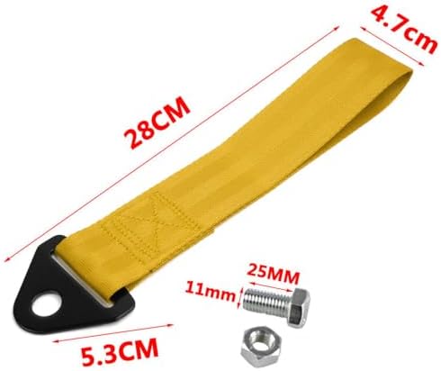 RASTP Racing Tow Strap for Front or Rear Bumper - Image 5